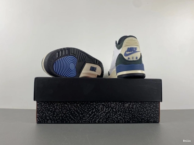 Bmlin Shoes Ma A Jordan Diffused 3 HV8571-100 SP Blue Air Maniere x OG 0811
